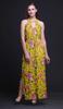 Bimba Floral Ladies Sleeveless Long Print Maxi Dress with Side Slits Summer