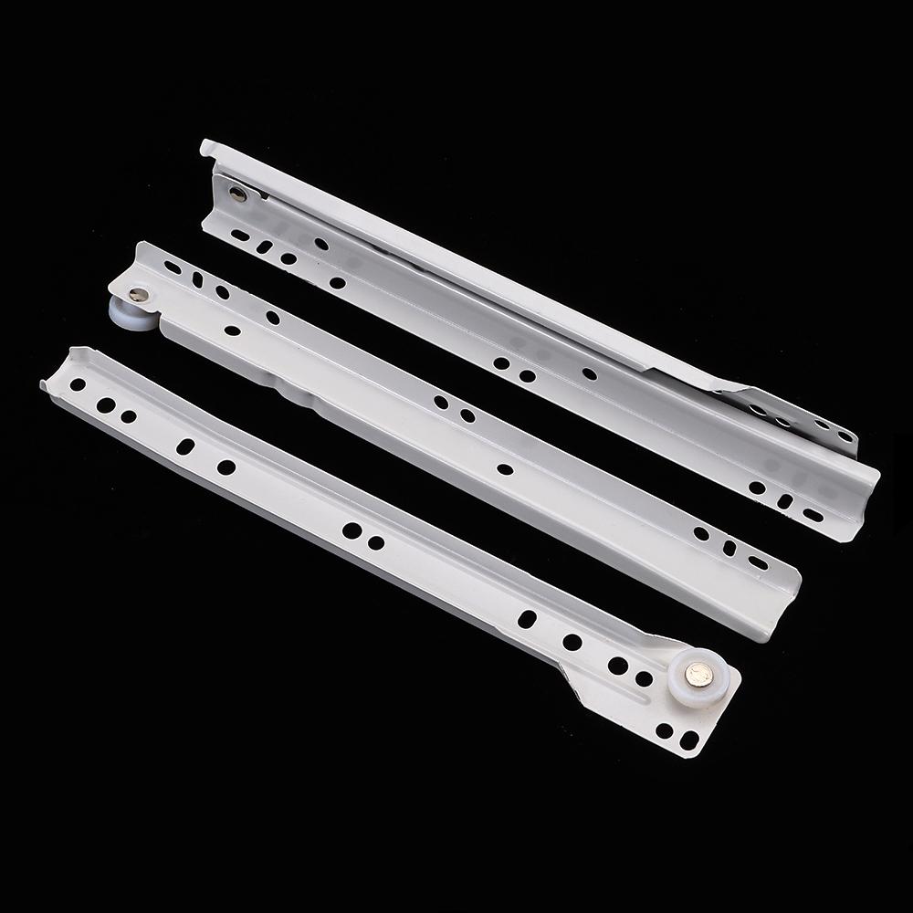 Furniture Computer Table Chute Cabinets Keyboard Roller Drawer Track Slides Two Cabinet Rails