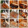 2D Flat Print Holiday Rug Non-Slip Fall Doormat Festive Vibes Welcome Doormat  Thanksgiving