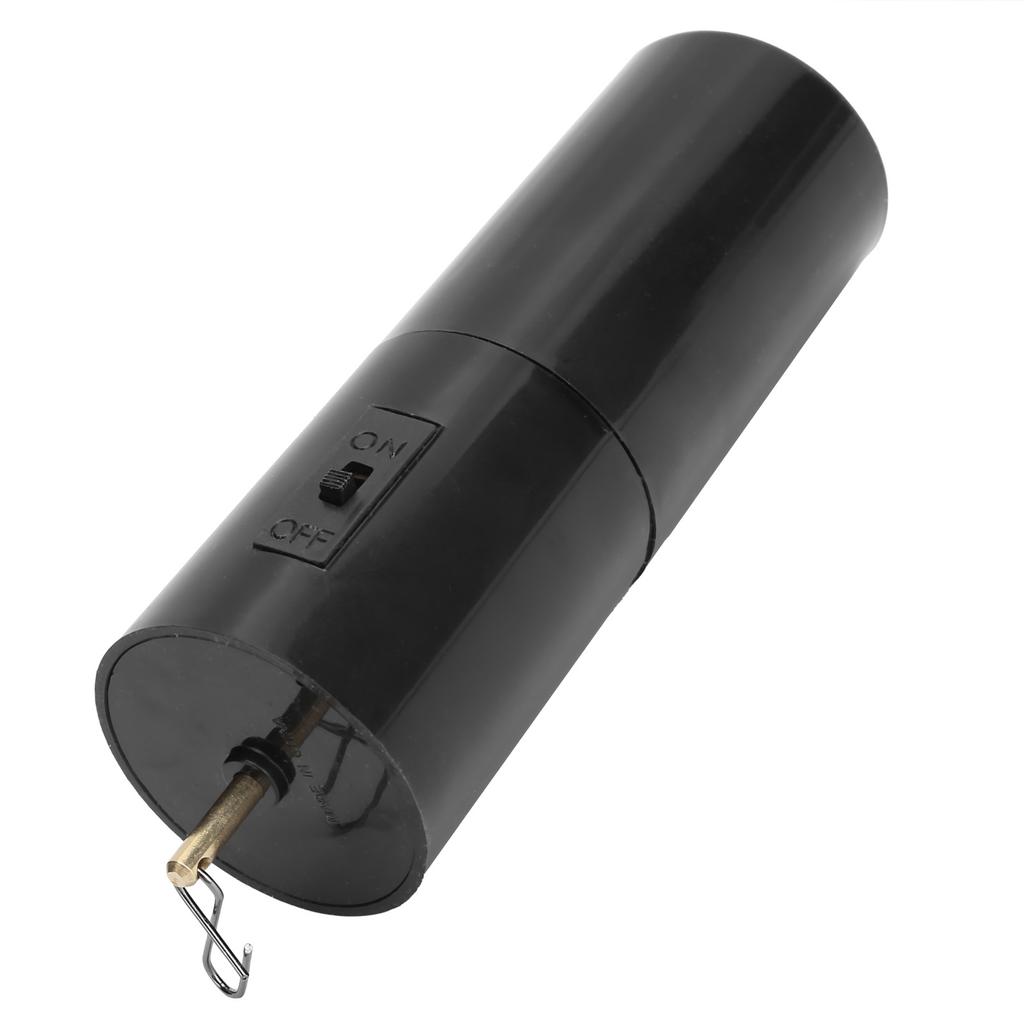 Подвесной черный вращающийся двигатель для колокольчиков, мобильный аксессуар для садового декора на батарейках