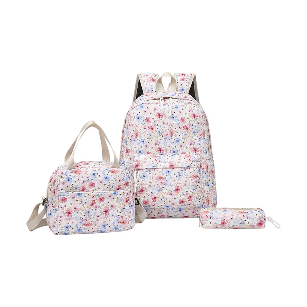 Lunch Backpack for Students, Large Capacity Lightweight Cute Design for School and Travel