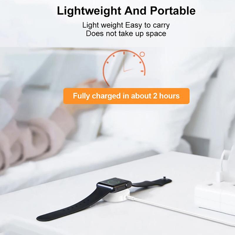 Quick Charger For Apple Watch USB C Wireless Charger For IWatch Series 9 8 7 SE 6 5 4 3 2 1 Magnetic Fast Charging Accessories
