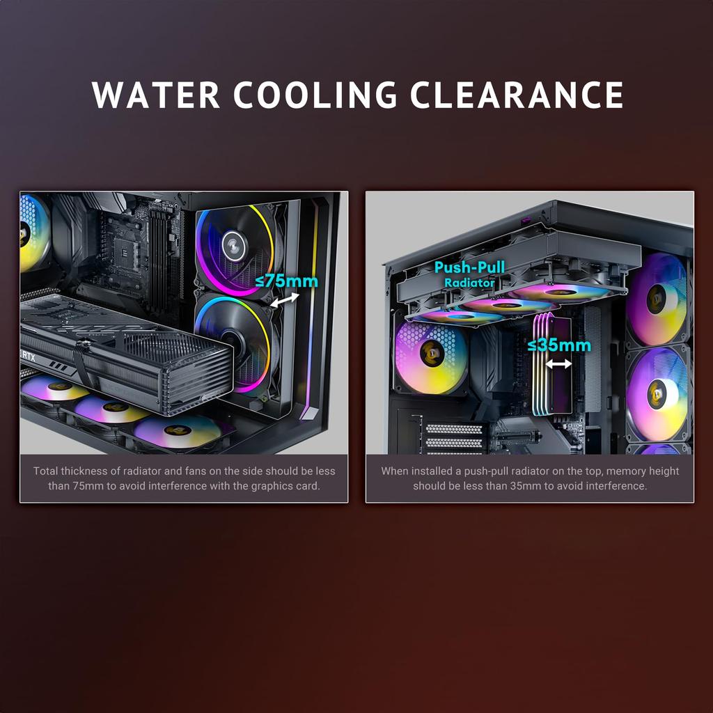 Antec PC Case Pillarless Constellation C5 ARGB Black