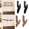 Wood Wall Mounted Swords Display Rack Rapier Organiser Flute Stand for Collectors and Home Decoration Enthusiasts