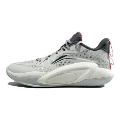 Баскетбольные кроссовки Li Ning с низким верхом, амортизирующие, износостойкие, мужские, серые, ABPS047-3