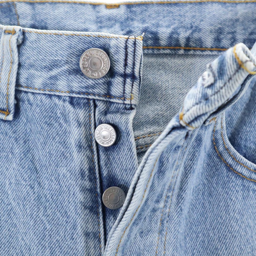Levi's 90-е годы Сделано в США 501 старые прямые джинсы W32 Ширинка на пуговицах Мужские Б/У