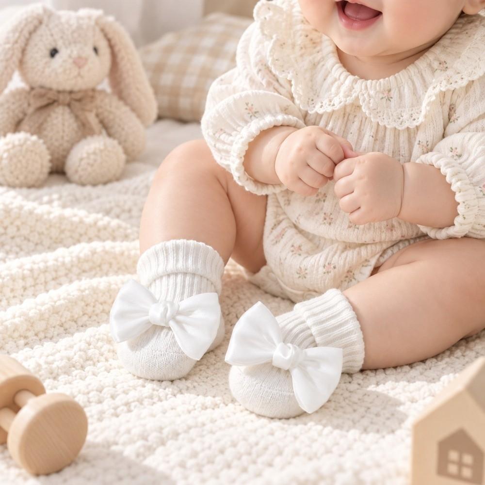 1 Paie Soft Cotton Blend Baby Floor Sock Learning Walking Sock Crawling Standing Early Walking