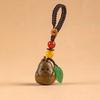 Rosewood Pear Separate Couple's Car Keyring Adorable Mobile Phone Chain Pendants