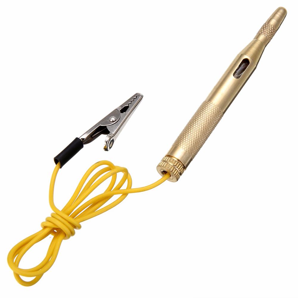 Тестер электрических цепей, тестовая ручка постоянного тока 6 В/12 В/24 В, зонд, тестовые инструменты для авторемонта для автомобиля