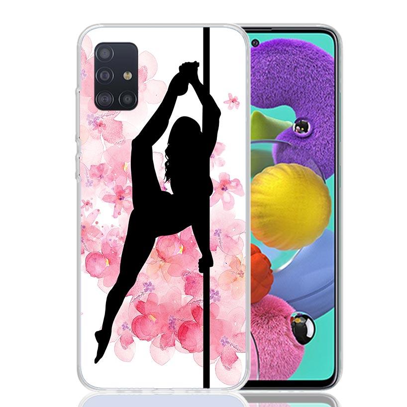 Pole Dancer Dancing Phone Case for Samsung Galaxy A52 A51 A50S A12 A22 A32 A72 A10S A30S A31 A71 Note 20 Ultra 10 Plus S10 Galax