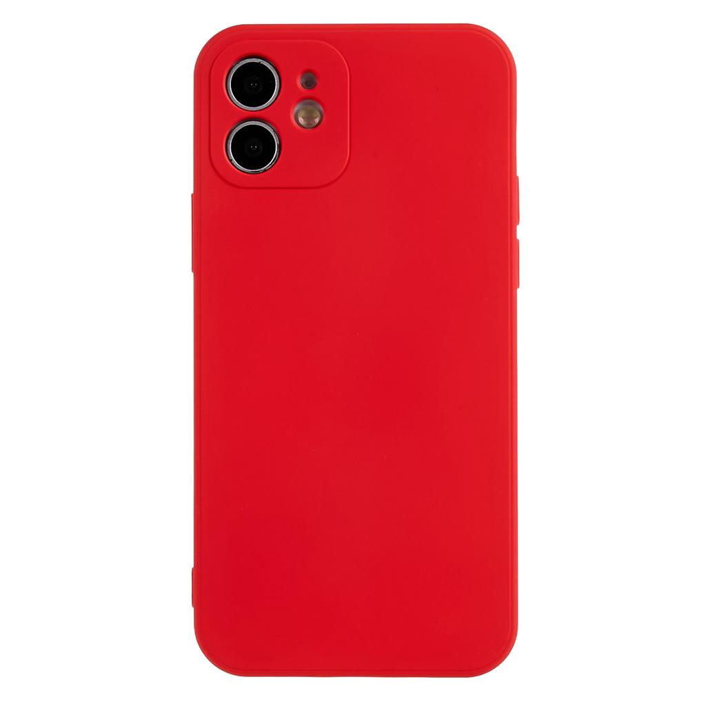 For iPhone 12 Case Precise Cutouts TPU Fiber Lining Shockproof Phone Cover