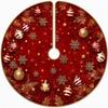Large Size Christmas Tree Mat Round Xmas Tree Foot Cover Snowman Christmas Tree Skirts  Indoor