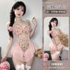 Domila Pure Desire Deep V Flower Vine Crotch Onesie F746 Сексуальное нижнее белье Элегантная сексуальная ночная рубашка Dew Ditch