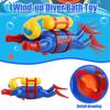 (H0826)Creative Divers Doll Clockwork Toys Baby Bath Toys Swimming Cute Diver Infant