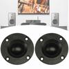 2Pcs 66mm S 2Inch Full Frequency 6Ohm 30W Loudspeaker Trebles Sound For Home Theaters Trebles Loudspeakers