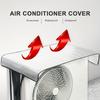 Air Conditioner Cover Air Conditioner Outer Cover Protection Cover Waterproof Heavy Duty Air Conditioning Cover for Out