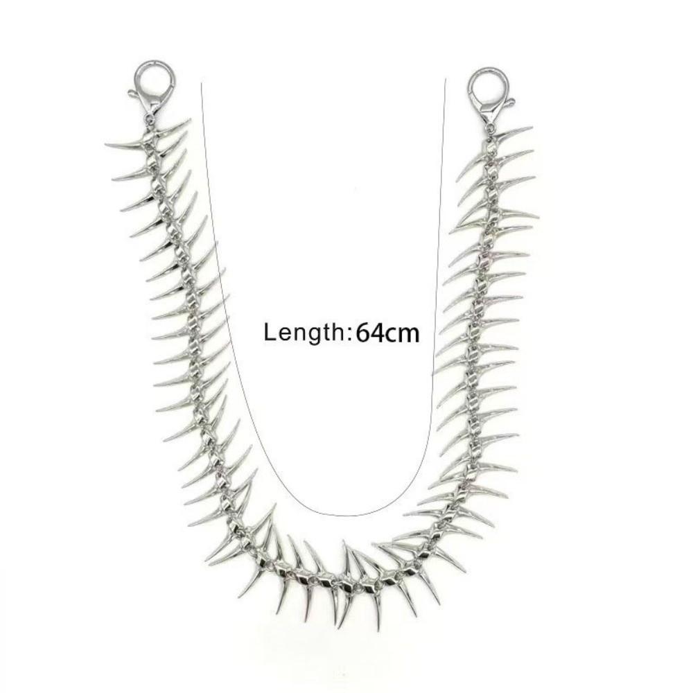 Metal Waist Chain Body Jewelry Wallet Keychain Gothic Jean Pant Chain For Women