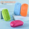 Щетка для ванны для домашних животных, успокаивающая массажная щетка для кошек, эффективная щетка для удаления шерсти собак, инструмент для ухода за животными, товары для домашних животных