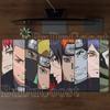 Uchiha Itachi Akatsuki Naruto Высококачественный Печатный Коврик для Мыши, Игровые Офисные Аксессуары, Настольный Коврик для Компьютерной Клавиатуры, Сшитый по Краю, Коврик для Мыши XXL