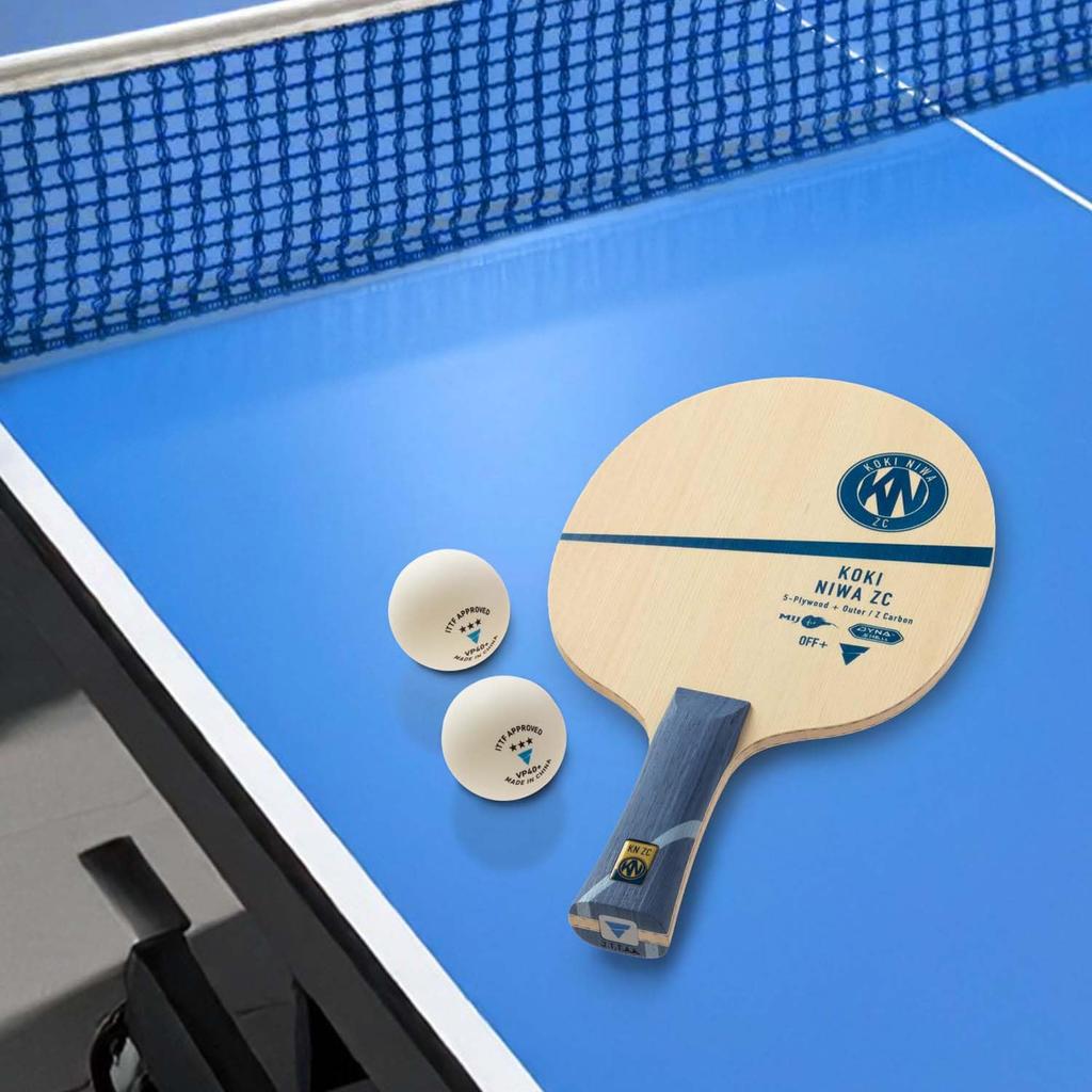 Victas Table Tennis Offensive Shakehand Koki Niwa ZC Flare FL 310304 (VICTAS) Racket, Racket,