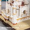 Taj Mahal Miniature Model Moc City Block - Creative Building Toy For Children India World Famous Architecture