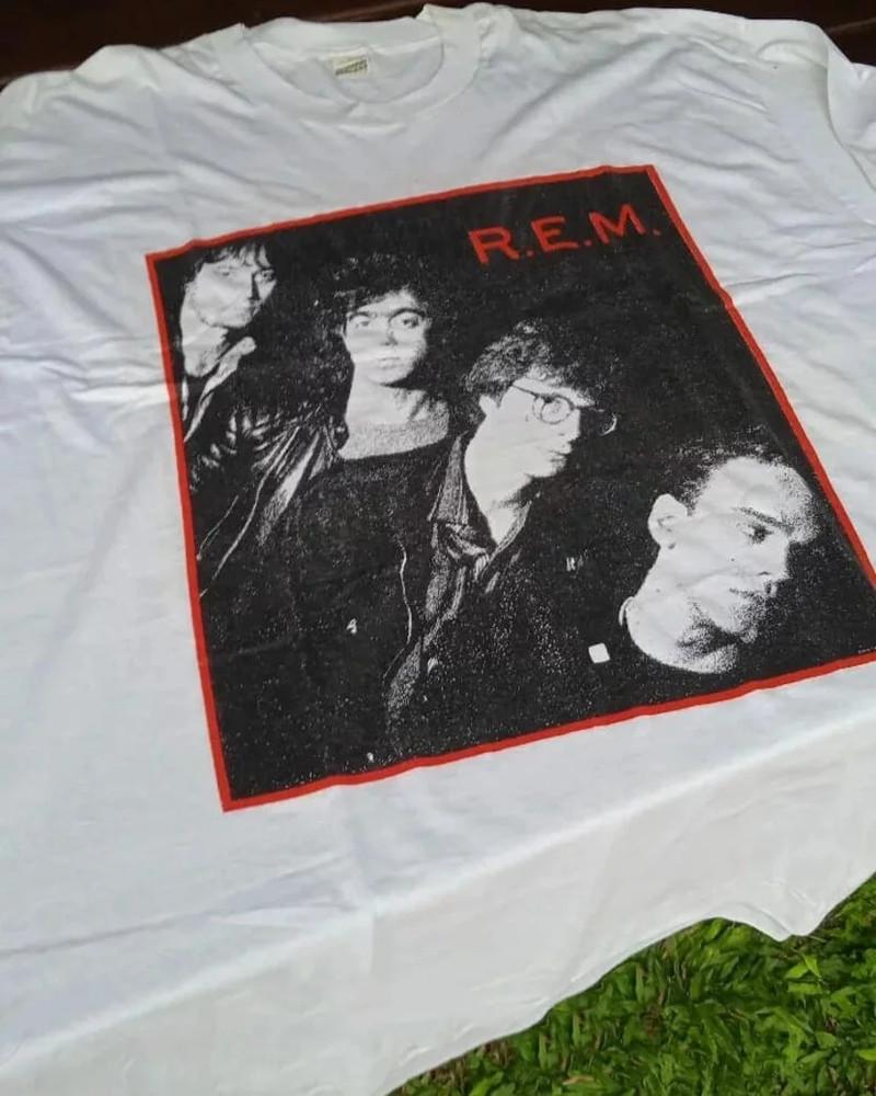 R.E.M. Graphic Concert live on stage Unisex Shirt All Size R406 Unisex T-Shirt
