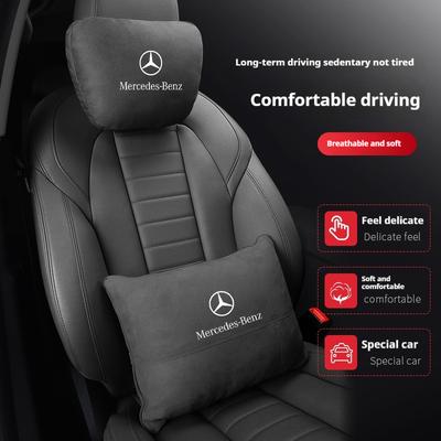 Mercedes Benz A B C E S V R Класс GLB GLC GLE Sprinter Pilot SLK SLC AMG W204 ML Автомобильный Подголовник Поддержка Шеи Сиденье Мягкая Подушка для Шеи