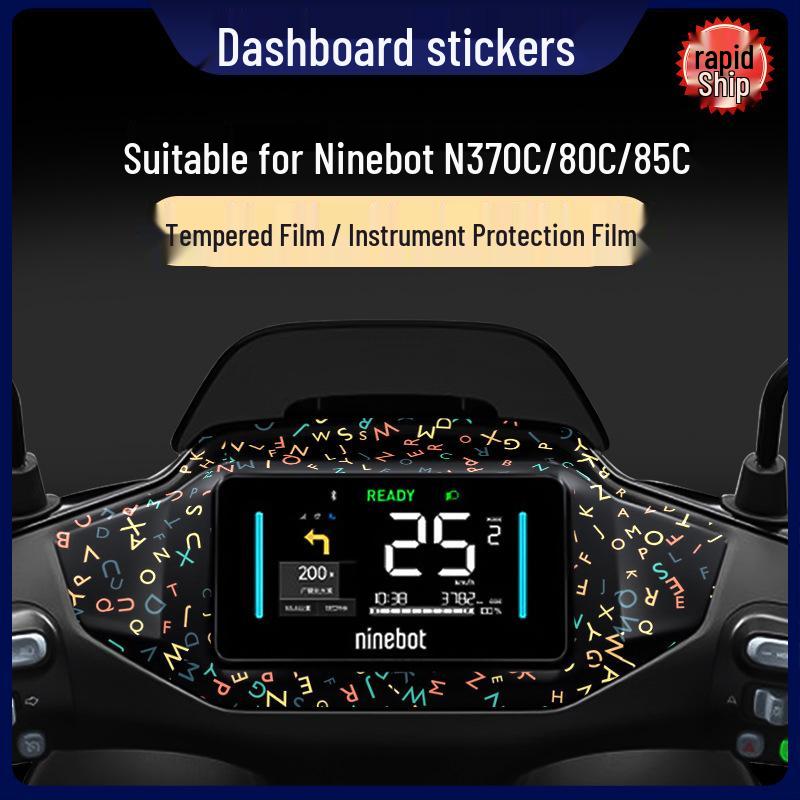 Защитная пленка Nine Number N370C/80C/85C из закаленного стекла для приборной панели автомобиля - Водонепроницаемая наклейка