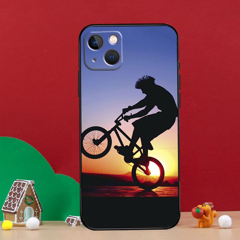 Чехол для телефона BMX Велосипед Экстремальный спорт Для iPhone 16 Pro Max 11 12 13 14 15 Pro Mini XS X XR 16 Plus 16e Защитная крышка Coque