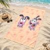 Brave Dog Microfiber Beach Towel Quick Dry Sand Free Lightweight Beach Towels for Travel Swimming Camping
