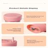 Portable USB Rechargeable Electric Juicer 420ml Ideal for Travel Smoothie Cups with Straw Feature