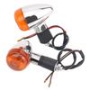 AHL Motorcycle Turn Signal, 12 V, Left and Right 2 Pieces, Set of 2,