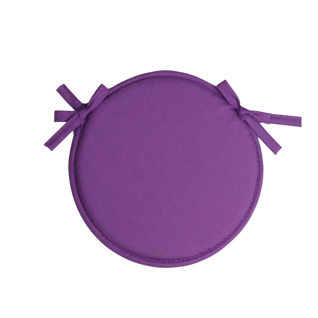 Цветная подушка для стула для использования в помещении/на открытом воздухе, круглая подушка, коврик для садовой террасы - диаметр 38 см, коврик для садовой мебели, круглый коврик для сидения в саду