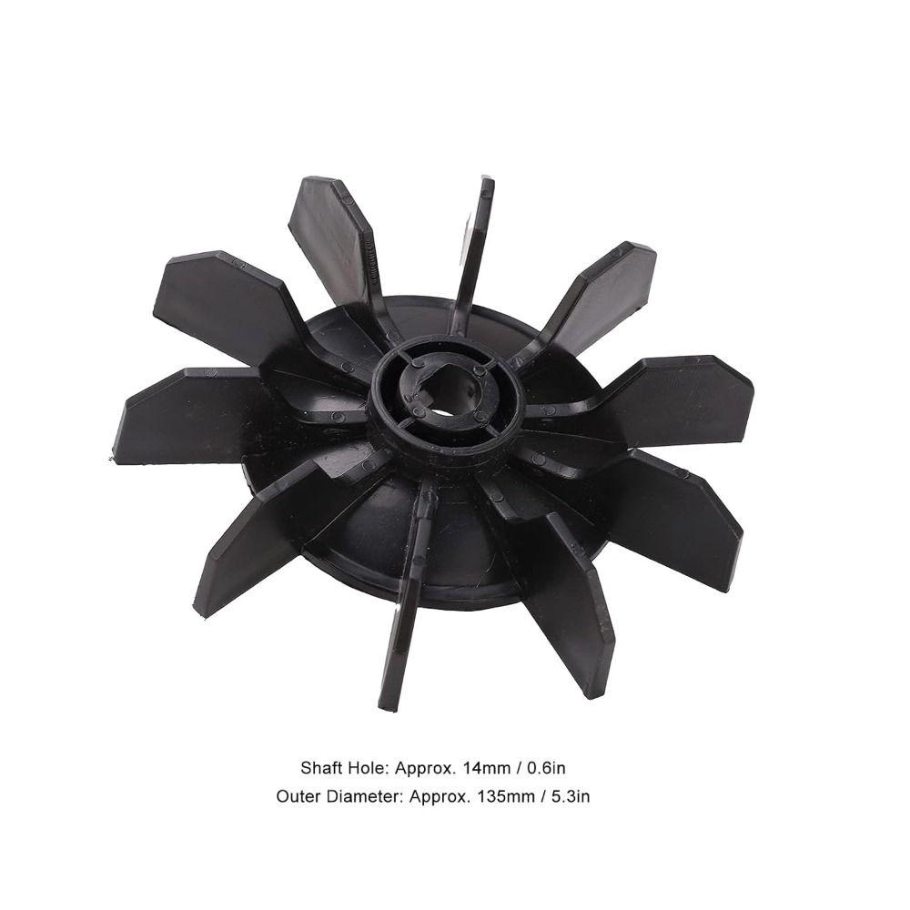 135mm OD Air Compressor Accessories Small Compressor Impeller Direct On Line Motor Blade