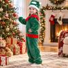 Two Way Zipper Baby Jumpsuit Kids Christmas Flannel Onesie, Santa Claus Costume Pajamas for Boys Girls, Theme Onesie Warm Holiday Party Sleepwear with