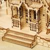 DIY Деревянный 3D Модель-конструктор Вилла Светлый Замок Пазлы Сборная Игрушка Детский Взрослый Наборы Моделей Рождественское Украшение Подарок на День Защиты Детей