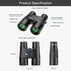 APEXEL 10x42 Fixed-Focus Binoculars for Adults & Kids High Powered FMC Lens BAK4 Prism Telescope