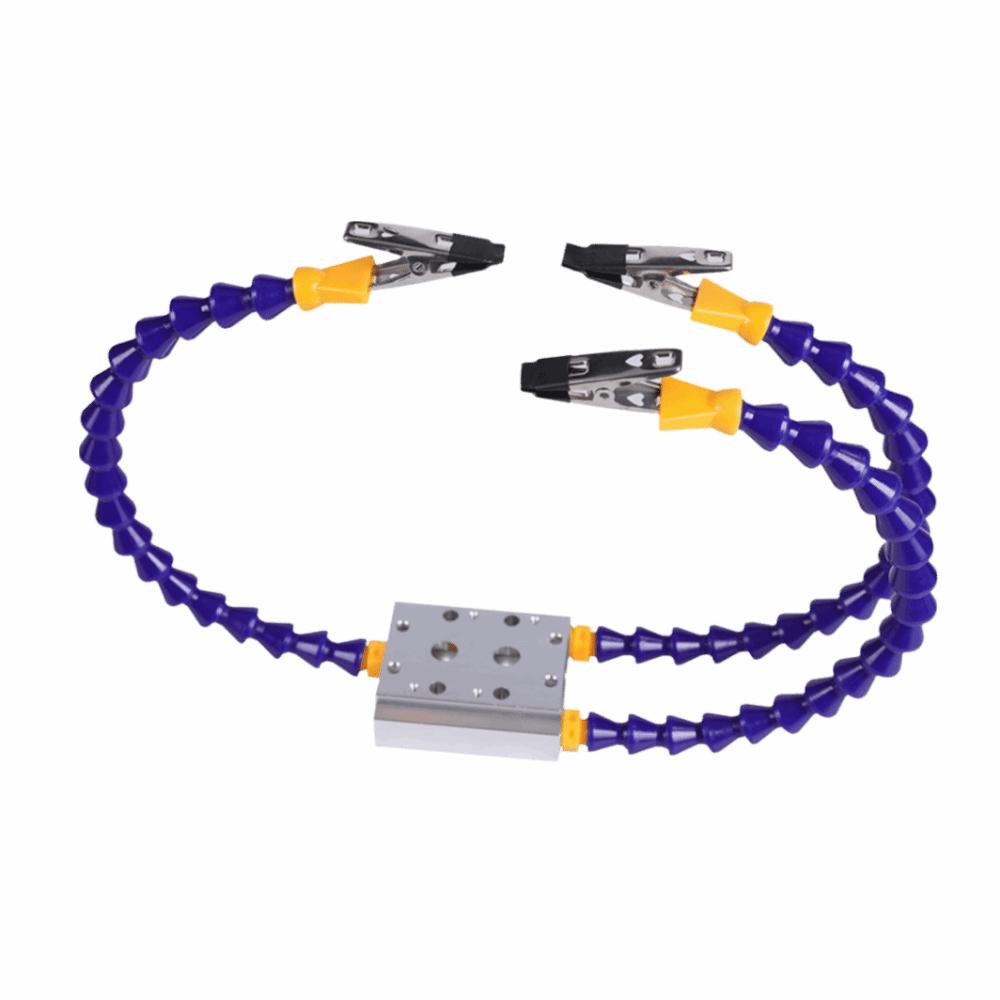 Flexible Arm Soldering Helping Hands Octopus Design Welding Fixture Station Jewelry Making