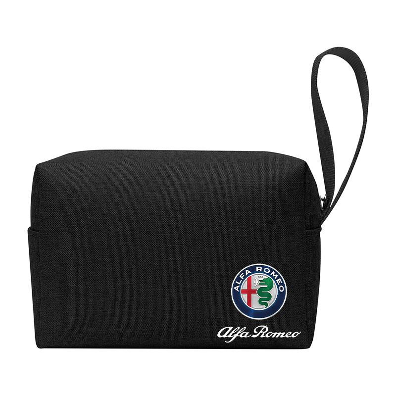 CZOSU1 Car Organizer Bag Portable Digital Storage Bag Protective Cover For Alfa Romeo giulietta 159 mito giulia stelvio 147 Accessories