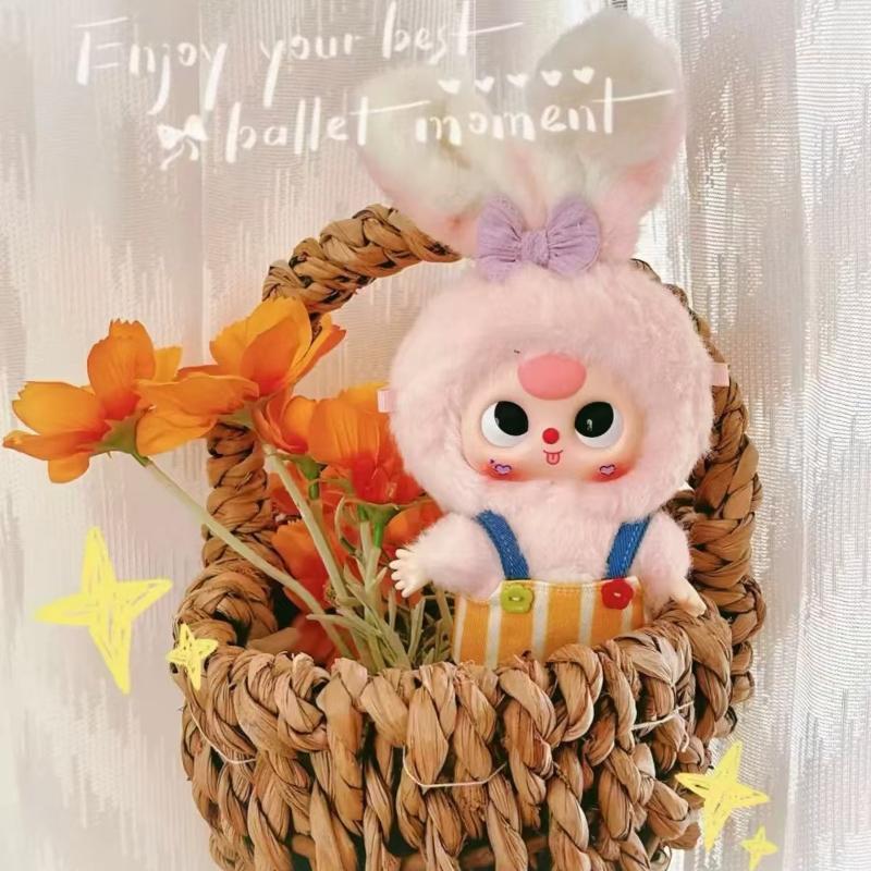 Малыш Три Макарона Милый Плюшевый Зайчик Тренд Игра Слепая Коробка Милые Плюшевые Украшения Кукла Подвеска для Сумки Сюрприз Коллекционные Игрушки Подарок