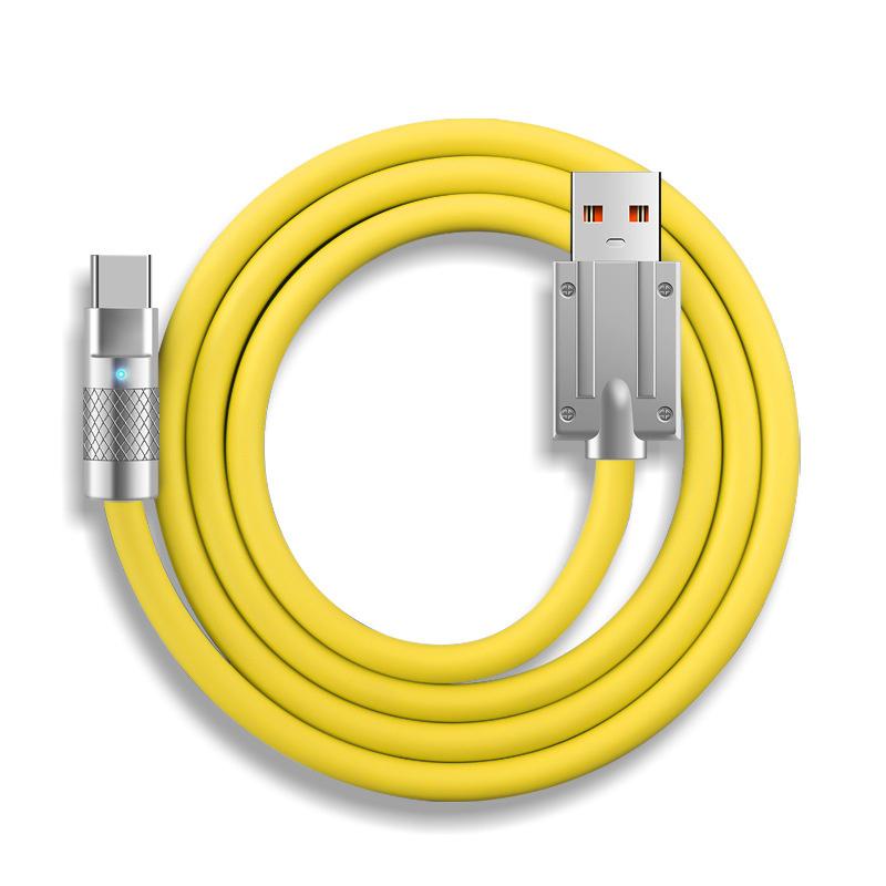 Usb C Auto Cable 120W Type C Charger Usb Charging Cable Fast Charge Fast Charging Type C Charger Cable For Mobile Phone Car