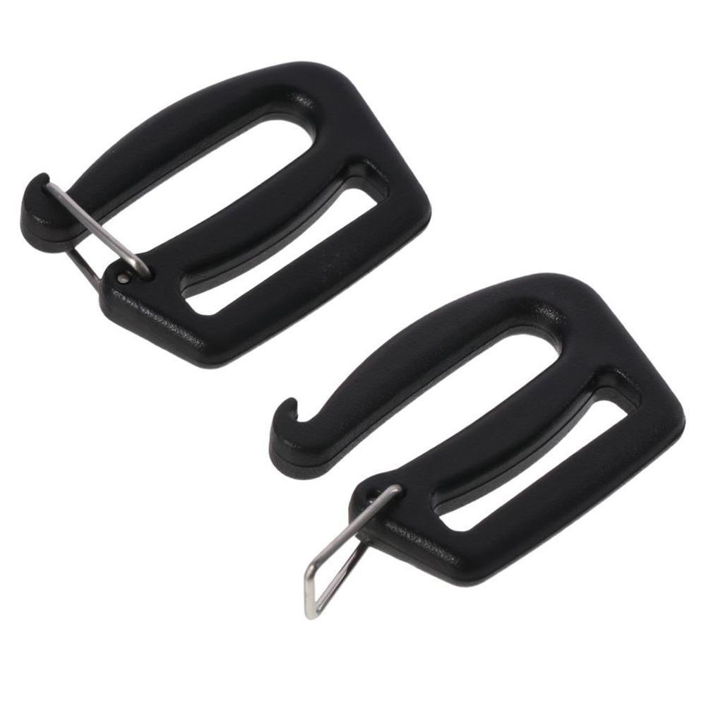 5/10 шт. Черный G-образный крючок 26/38 мм Пряжка для ремня Новые пряжки для стропы для уличного багажа, мешка, рюкзака