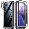Чехол для Samsung Galaxy S23 Ultra Водонепроницаемый встроенный протектор экрана объектива Военный пылезащитный чехол для подводной съемки IP68 для Galaxy S23 Ultra