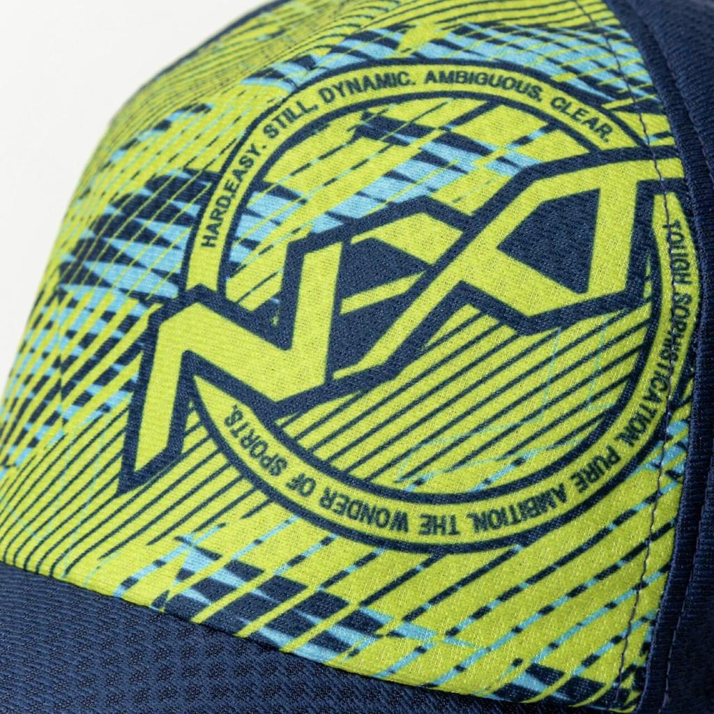 Mizuno Sports Summer N-XT Cap, Hat, 32JWC105, Navy/Yellow
