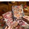 Книга стикеров Dream Inn в японском ретро-стиле, высеченных по контуру - Декоративные стикеры для DIY ежедневника