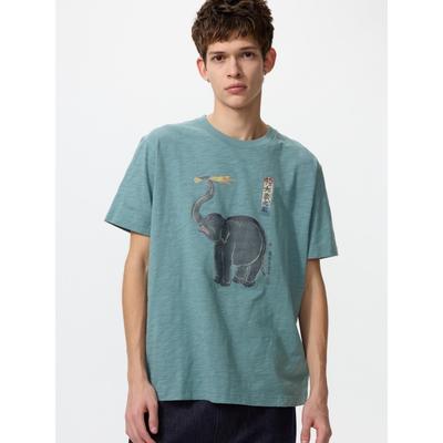 Uniqlo Япония Укиё-э Животное Ут