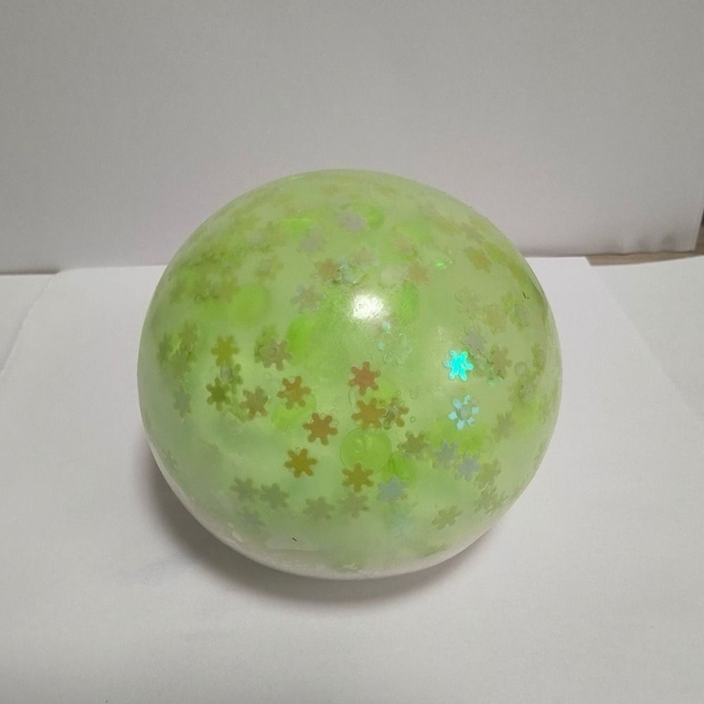 Crunch Sound Fidget Squishy Toy Round TPR Fidget Toy Ball Quick-rebound Squeeze Toy Children Gifts