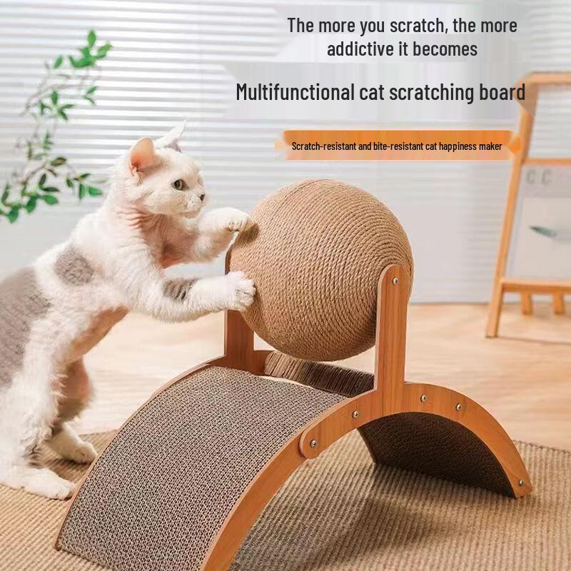 Vertical Cat Scratch Ball
