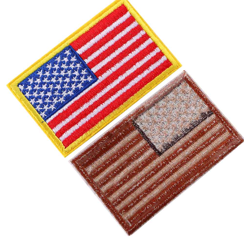 Пришить одежду, вышить флаг, патриотический утюг на заплатках, аппликации, наклейки для одежды, вышитые