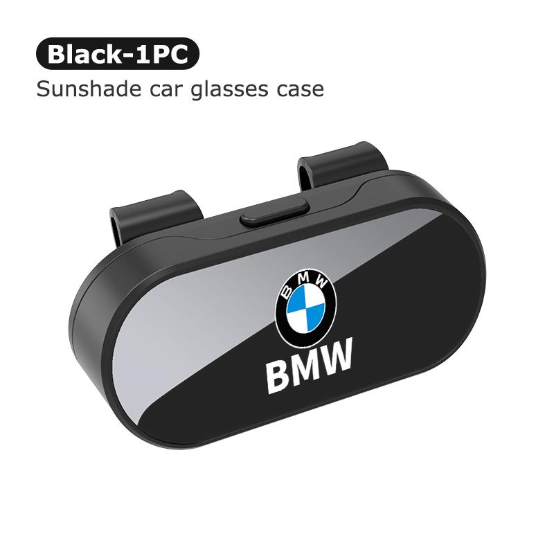Car Sun Visor Glasses Case Organizer Sunglasses Box Visor Sunshade For BMW M Performance E36 E46 E60 E90 E91 E92 E93 F30 F20 RDE3